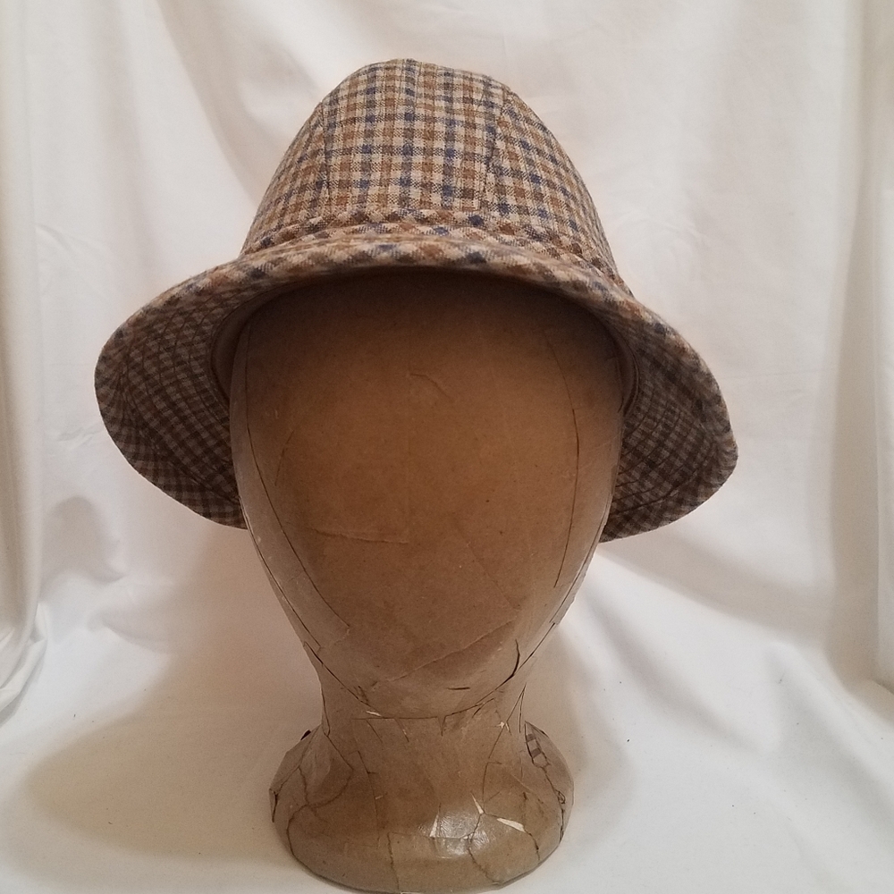 Country Gentleman's Plaid Fedora Hat